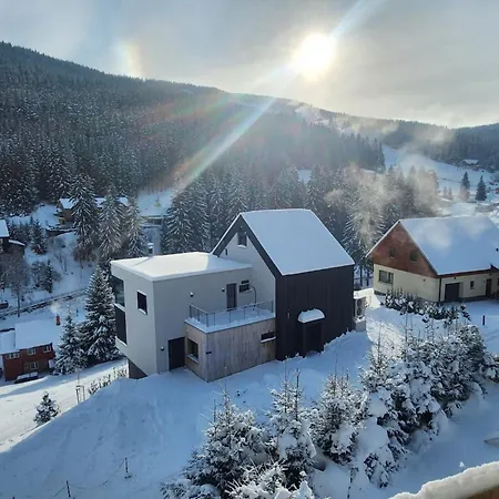 In Krkonose With Mountain Views Apartmán
